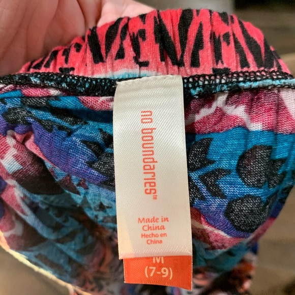 Strappy top with bold colors Sz M (7-9) - Picture 6 of 7